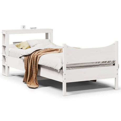 Bed Frame With Headboard Solid Wood Pine