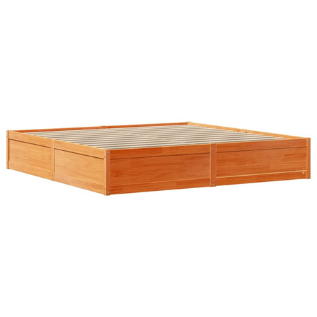 Bed Frame With Headboard Super King Solid Wood Pine