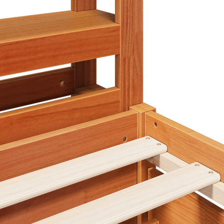 Bed Frame Without Mattress Solid Wood Pine
