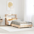 Bed Frame Without Mattress Solid Wood Pine
