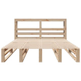 Bed Frame Without Mattress Solid Wood Pine
