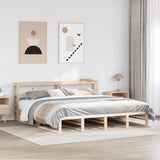 Bed Frame Without Mattress Solid Wood Pine