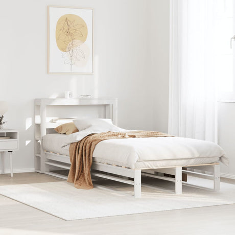 Bed Frame Without Mattress Solid Wood Pine