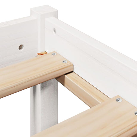 Bed Frame Without Mattress Small Double Solid Wood Pine