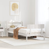 Bed Frame Without Mattress Single Solid Wood Pine