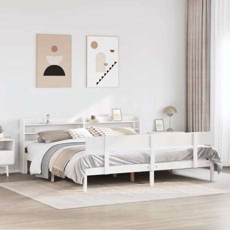 Bed Frame Without Mattress Single Solid Wood Pine