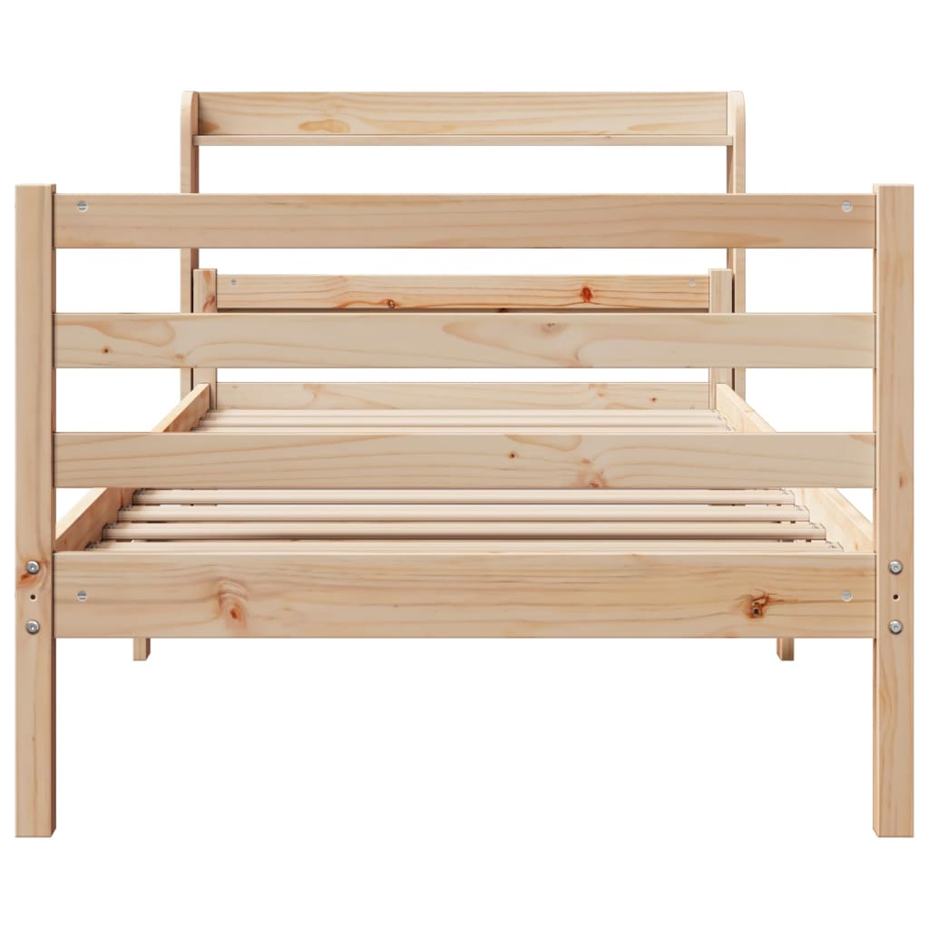 Bed Frame With Headboard Without Mattress Small Single