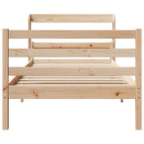 Bed Frame With Headboard Without Mattress Small Single