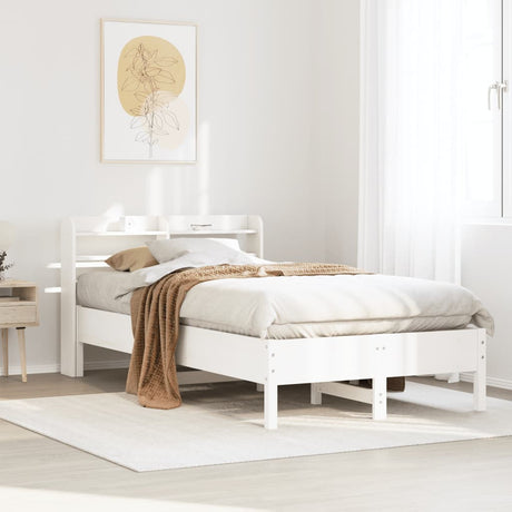 Bed Frame Without Mattress Solid Wood Pine