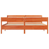 Bed Frame Without Mattress Solid Wood Pine