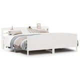 Bed Frame Without Mattress Solid Wood Pine