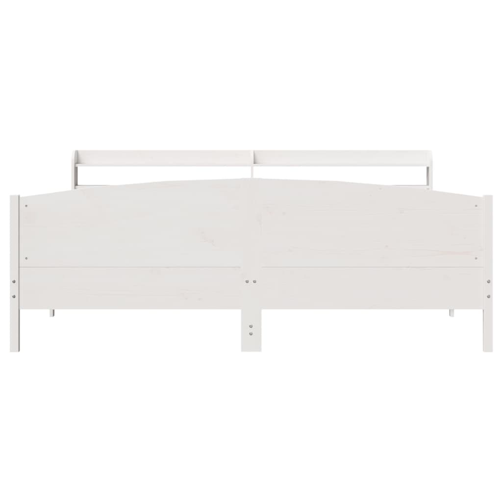 Bed Frame Without Mattress Solid Wood Pine