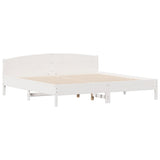 Bed Frame Without Mattress Solid Wood Pine