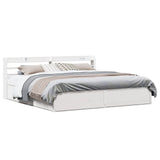 Bed Frame With Headboard Super King Solid Wood Pine