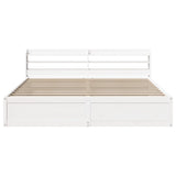 Bed Frame With Headboard Super King Solid Wood Pine