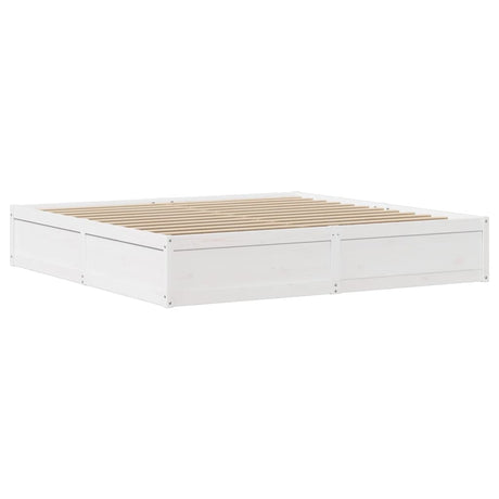 Bed Frame With Headboard Super King Solid Wood Pine
