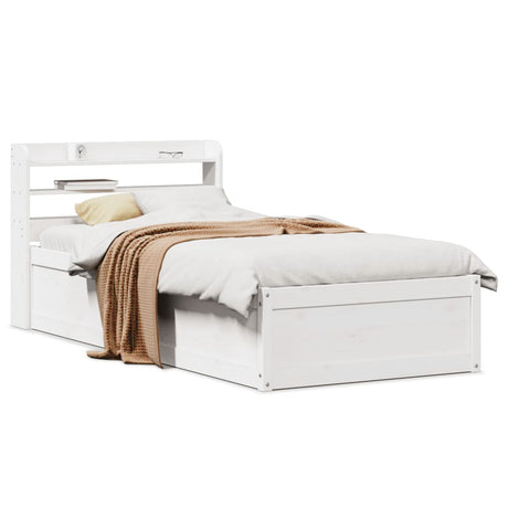 Bed Frame With Headboard Super King Solid Wood Pine