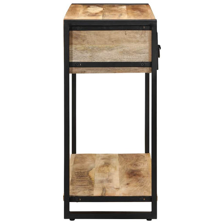 Console Table 100X35X75 Cm Solid Rough Wood Mango