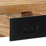 Console Table 100X35X75 Cm Solid Rough Wood Mango
