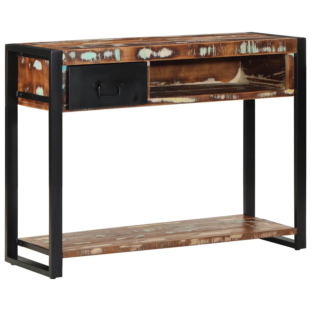 Console Table 100X35X75 Cm Solid Rough Wood Mango