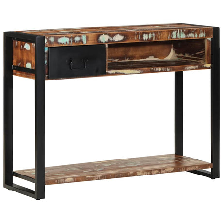 Console Table 100X35X75 Cm Solid Rough Wood Mango