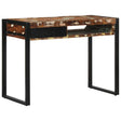 Desk Multicolour 100X50X75 Cm Solid Wood Reclaimed