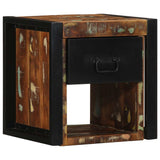 Bedside Cabinets 2 Pcs 40X35X40 Cm Solid Rough Wood Mango