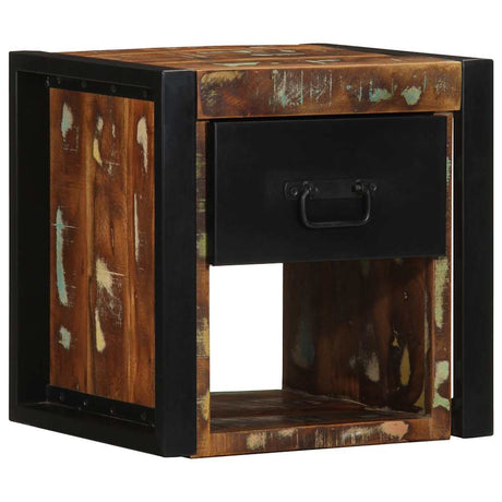 Bedside Cabinets 2 Pcs 40X35X40 Cm Solid Rough Wood Mango