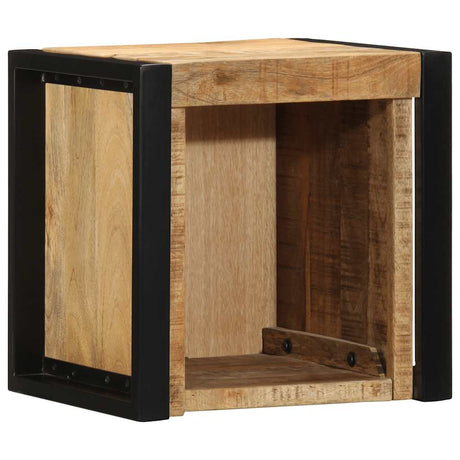 Bedside Cabinet Solid Wood Reclaimed