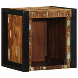 Bedside Cabinet Solid Wood Reclaimed