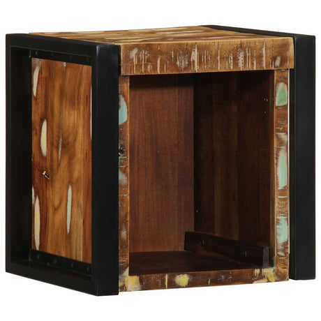 Bedside Cabinet Solid Wood Reclaimed