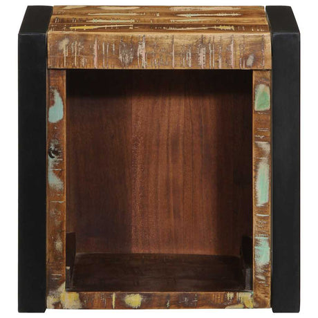 Bedside Cabinet Solid Wood Reclaimed