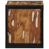 Bedside Cabinet Solid Wood Reclaimed