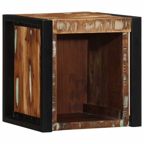 Bedside Cabinets 2 Pcs Multicolour 40X35X40 Cm Solid Wood Reclaimed
