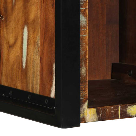 Bedside Cabinets 2 Pcs Multicolour 40X35X40 Cm Solid Wood Reclaimed