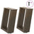 Coffee Table Legs U-Shaped 2 Pcs Steel