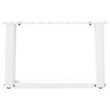 Coffee Table Legs U-Shaped 2 Pcs Steel