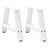Coffee Table Legs A-Shaped 2 Pcs   Steel