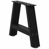 Coffee Table Legs A-Shaped 2 Pcs   Steel