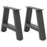 Coffee Table Legs A-Shaped 2 Pcs   Steel