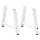 Coffee Table Legs A-Shaped 2 Pcs   Steel