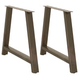 Coffee Table Legs A-Shaped 2 Pcs   Steel