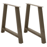 Coffee Table Legs A-Shaped 2 Pcs   Steel