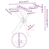 Dining Table Leg Spider Shape Steel