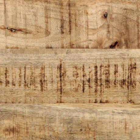 Coffee Table 90X50X36 Cm Solid Rough Wood Mango