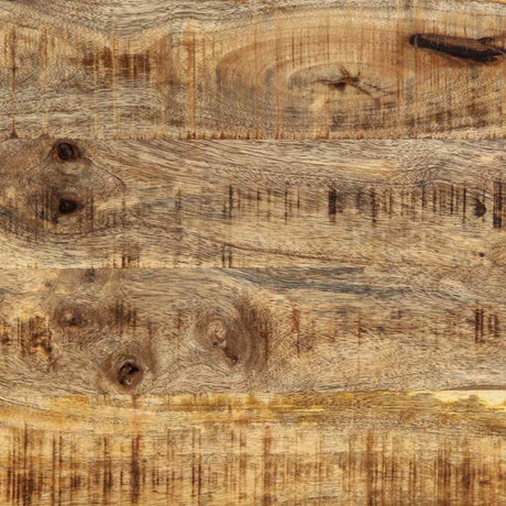 Coffee Table 90X50X36 Cm Solid Rough Wood Mango