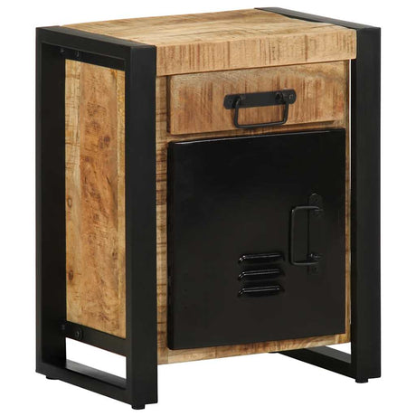 Bedside Cabinet 40X30X50 Cm Solid Wood Reclaimed