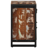 Bedside Cabinet 40X30X50 Cm Solid Wood Reclaimed