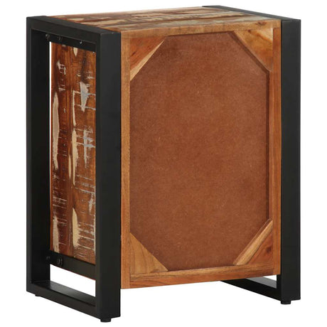 Bedside Cabinet 40X30X50 Cm Solid Wood Reclaimed