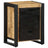 Bedside Cabinets 2 Pcs Solid Rough Wood Mango